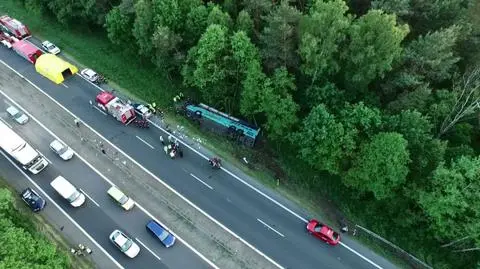 Kierowca w stanie średnio ciężkim, większość dzieci wraca do domu