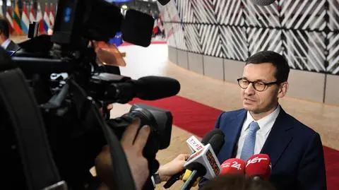 Premier Mateusz Morawiecki po szczycie Unii Europejskiej