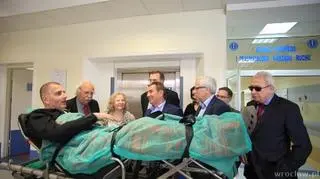 Rafał Dutkiewicz opuścił szpital kilka tygodni po wypadku