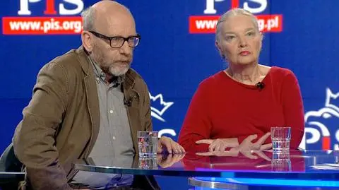 Paweł Śpiewak i Jadwiga Staniszkis w "Faktach po Faktach" 