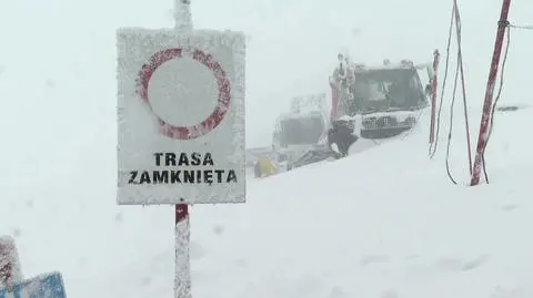 A 4th-degree avalanche warning in the Tatra Mountains