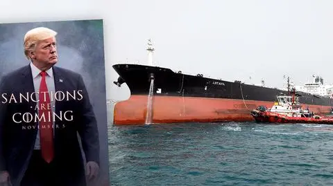 Sankcje na Iran wracają, bo USA zerwały porozumienie z 2015 roku