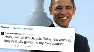 Obama debiutuje na Twitterze