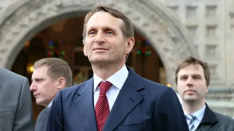Naryszkin: wśród wydalonych dyplomatów są oficerowie naszej służby