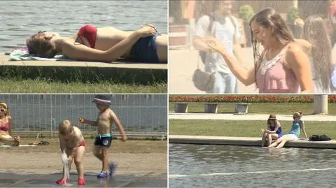Bikini i wodne kurtyny. Sposoby na upały