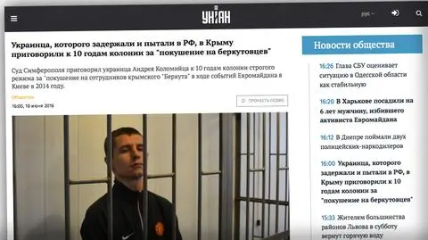 Aktywista Majdanu skazany na 10 lat więzienia