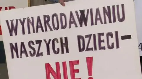 Protest polskich szkół na Litwie