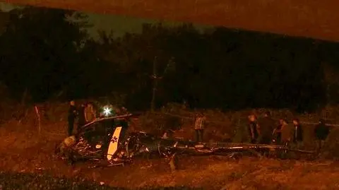 Wypadek helikoptera w Rio de Janeiro. Nie żyją 4 osoby