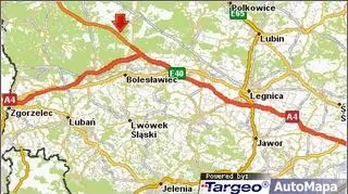 Do wypadku doszło na autostradzie A18 koło Bolesławca