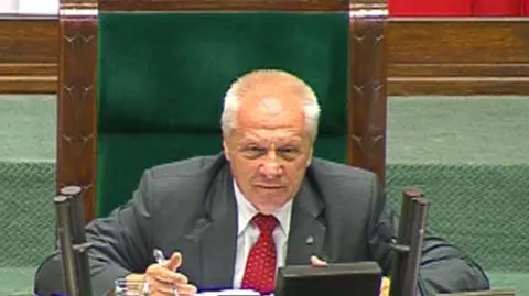 Poseł grzmiał z mównicy