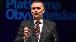Szef MON podczas małopolskiej konwencji wyborczej PO 