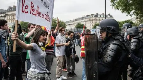 Starcia z policją we Francji. Mieszkańcy nie chcą zmiany prawa pracy