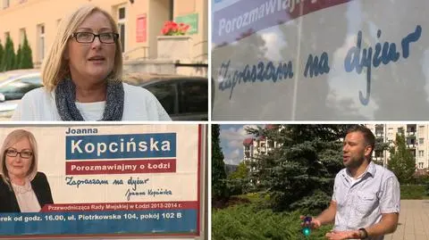 Nielegalna kampania w Łodzi?