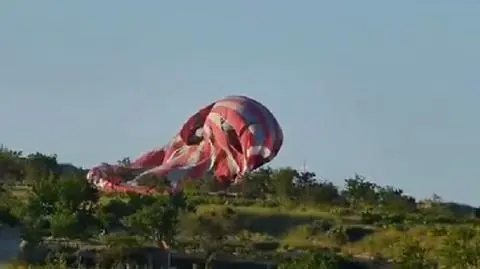Balon runął z 300 metrów. 
Zmarł drugi turysta