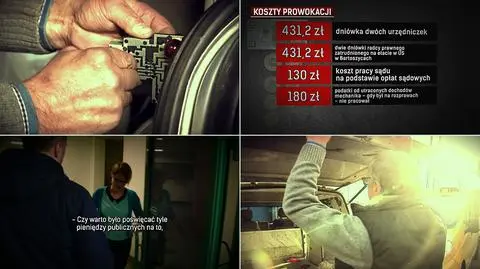 Prowokacja urzędników skarbówki