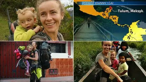 Joanna Nowak podróżuje po świecie z 3-letnią córką