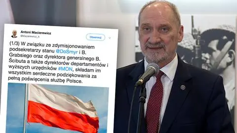 Wiceministrowie Smyrgała i Grabski odwołani z MON