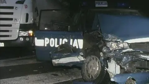 Chciał pomóc w pościgu, spowodował wypadek