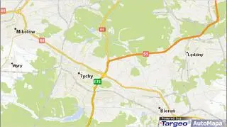 Do wypadku doszło na drodze krajowej nr 86 w Tychach