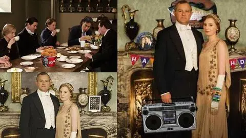 Internet ostro kpi z wpadki "Downton Abbey". Ekipa odpowiada żartem