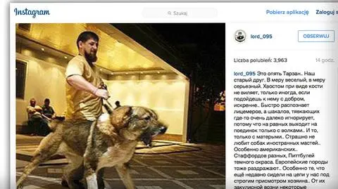 Rzecznik Kremla o słowach Kadyrowa