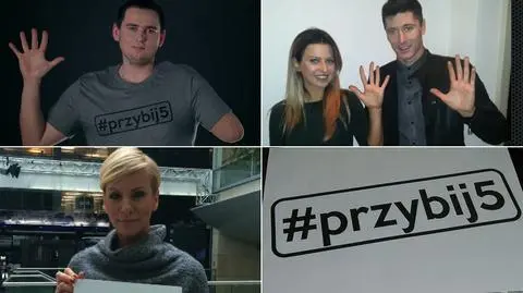Akcja "Przybij piątkę Marcinowi"