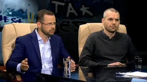 Maciej Konieczny i Mariusz Sokołowski w Tak jest