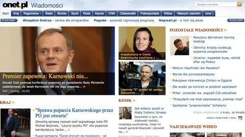 Serwis informacyjny Onetu po nowemu