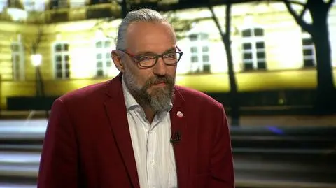 Mateusz Kijowski w "Faktach po Faktach" w TVN24