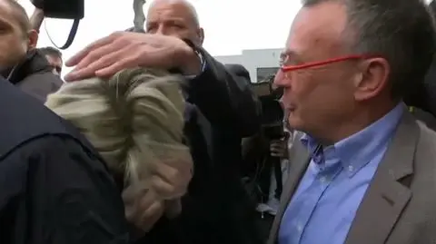 Marine Le Pen obrzucona jajami w Bretanii