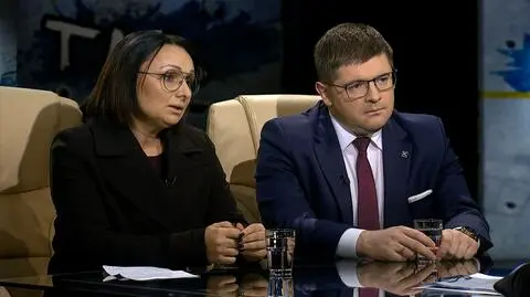 Monika Wielichowska i Tomasz Rzymkowski w Tak Jest