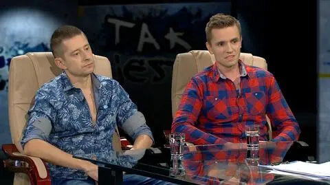 Jakub Kwieciński i Dawid Mycek w Tak Jest