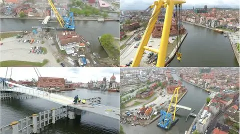 Kładka nad Motławą w Gdańsku