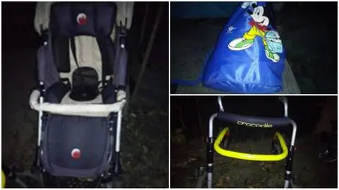 Złodziej wyrzucił skradziony sprzęt rehabilitacyjny na skraju lasu