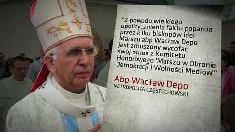 Abp Wacław Depo wycofał się jako pierwszy 