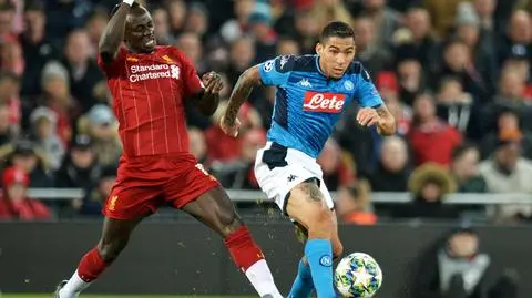 Liverpool grał z Napoli