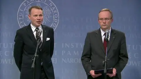 Konferencja prezesa IPN Łukasza Kamińskiego