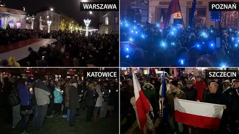 Protesty przeciwko reformom sądownictwa