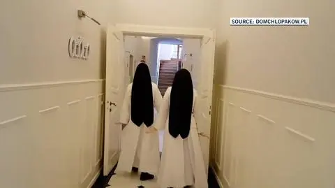 Nuns who take care of disabled children sell penguin mascots to raise money