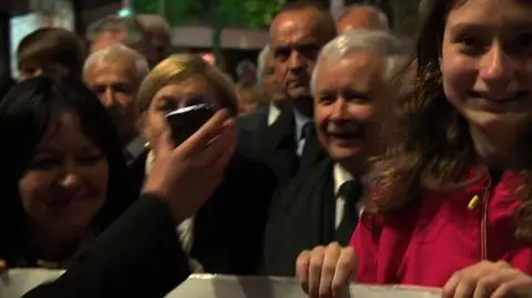 Uśmiech Jarosława Kaczyńskiego