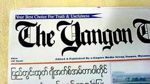 Birma znosi cenzurę prewencyjną. "To wielki dzień"