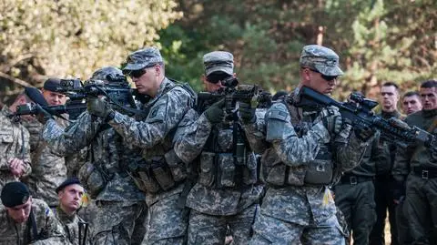 Amerykańskie wojsko ćwiczy na Ukrainie. US Army szkoli Ukraińców
