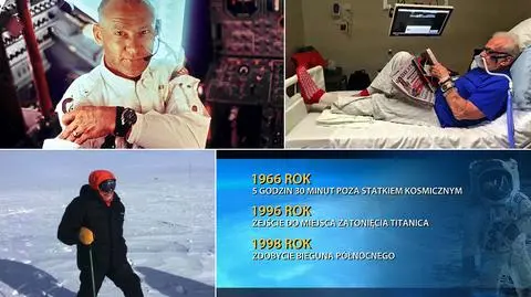 Zdobywca Księżyca Buzz Aldrin zasłabł na biegunie południowym