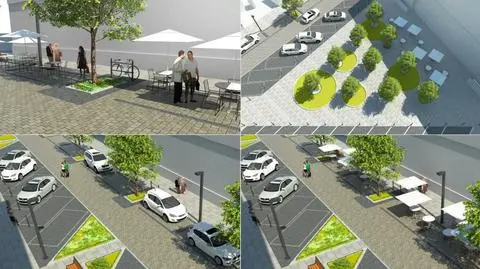 Wizualizacje ulic Taczaka i Garncarskiej w Poznaniu