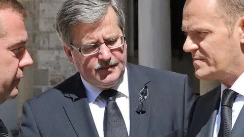 Miedwiediew zaprosił Komorowskiego do Moskwy