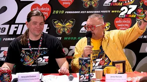 Owsiak: wszystko śmiga bardzo dobrze