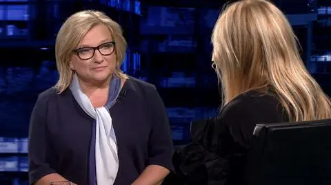 Beata Kempa w programie "Kropka nad i". Umawialiśmy się na inną Unię