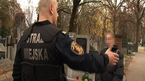 Wpadły "cmentarne hieny" w stolicy