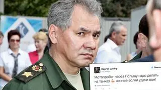 Minister obrony Rosji wzywa do rajdu przez Polskę czołgami?
