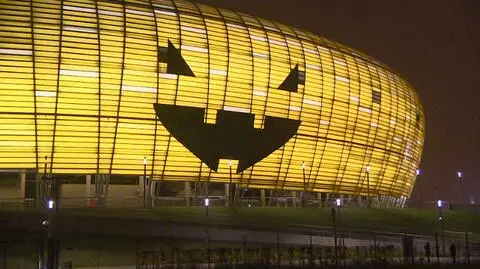 Gdański stadion zamienił się w dynię